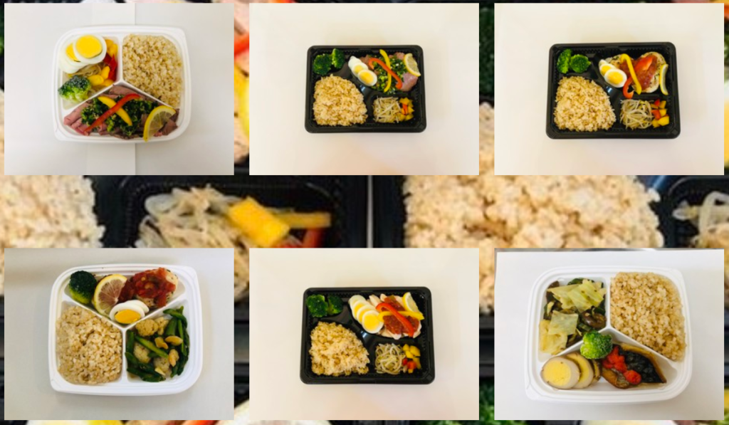 さまざまなバリエーションがある筋肉弁当