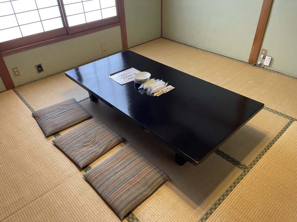 あみもとの個室席