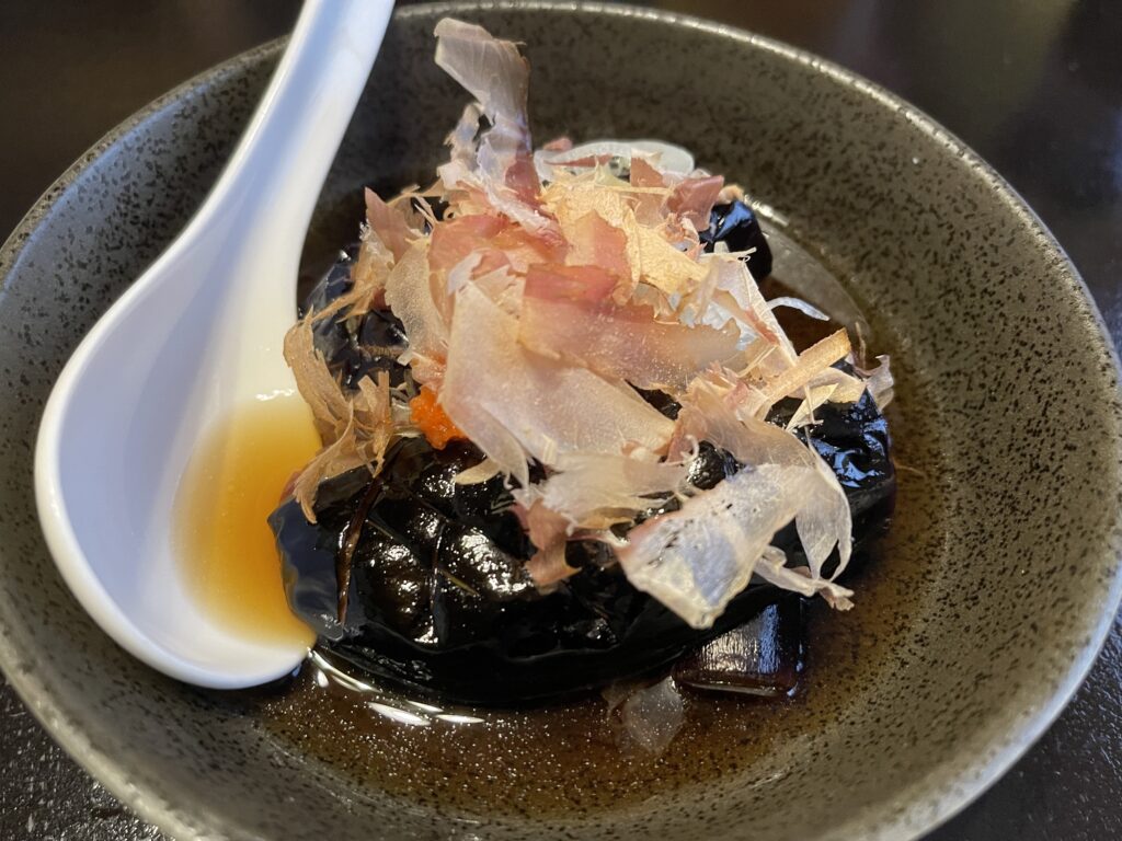 ナスの揚げ出し
